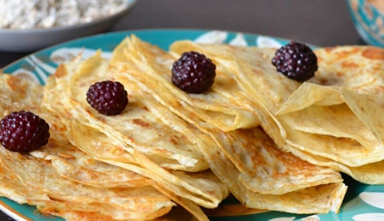 crêpes régime dukan