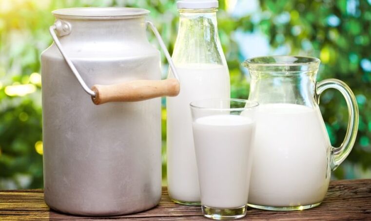 Les produits laitiers sont introduits progressivement à partir de la deuxième semaine du régime.